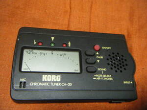 *KORG CA-30 black matic tuner *