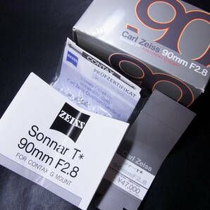 美品 Contax G1 ボディー Planar 2/45mm Sonnar 2.8/90mm レンズ2点 フラッシュ の画像8