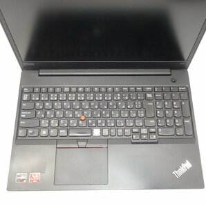 1円～【ジャンク】Lenovo ThinkPad E595 AMD Ryzen 5 3500U 2.1GHz/8GB/SSD256GB/15インチ/OS無【栃木出荷】の画像3