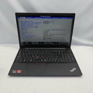 Lenovo ThinkPad E595 AMD Ryzen 5 3500U 2.1GHz/8GB/SSD256GB/なし/OS無/動作未確認【栃木出荷】