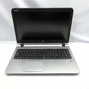 【ジャンク】HP ProBook 450 G3 Core i5-6200U 2.3GHz/4GB/SSD128GB/DVDマルチ/15インチ/OS無/AC無【栃木出荷】