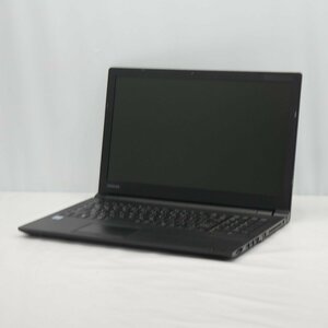 TOSHIBA DynaBook B65/M Core i3-8130U 2.2GHz/8GB/SSD256GB/DVDマルチ/OS無/動作未確認【栃木出荷】