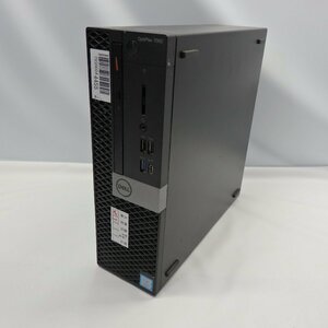 1円～ DELL OptiPlex 7060 SFF Core i7-8700 3.2GHz/32GB/HDD500GB+SSD500GB/DVDマルチ/OS無【栃木出荷】