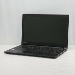 TOSHIBA DynaBook B65/M Core i3-8130U 2.2GHz/8GB/SSD256GB/DVDマルチ/15インチ/OS無/動作未確認【栃木出荷】