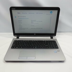 HP ProBook 450 G3 Core i3-6100U 2.3GHz/4GB/HDD500GB/DVDマルチ/15インチ/OS無/動作未確認【栃木出荷】