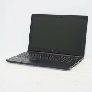 DynaBook B65/EP Core i7-8665U 1.9GHz/8GB/SSD256GB/DVDマルチ/15インチ/OS無/動作未確認【栃木出荷】