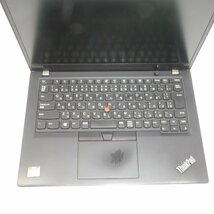 Lenovo ThinkPad X395 AMD Ryzen 3 PRO 3300U 2.1GHz/8GB/SSD256GB/13インチ/OS無/動作未確認【栃木出荷】_画像3