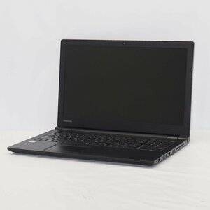 1円～【ジャンク】TOSHIBA DynaBook B65/DN Core i5-8250U 1.6GHz/8GB/SSD256GB/DVDマルチ/15インチ/OS無【栃木出荷】