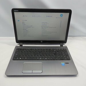 HP ProBook 450 G2 Core i3-5010U 2.1GHz/4GB/HDD500GB/DVD multi /15 -inch /OS less / operation not yet verification [ Tochigi shipping ]