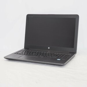 HP ZBook 15 G4 Xeon E3-1505M v6 3GHz/16GB/SSD512GB/15インチ/OS無/動作未確認/AC無【栃木出荷】