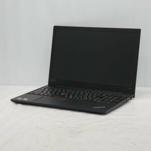 Lenovo ThinkPad E595 AMD Ryzen 5 3500U 2.1GHz/8GB/SSD256GB/15インチ/OS無/動作未確認【栃木出荷】