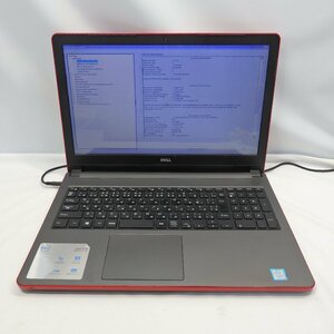 1円~DELL Inspiron 15 5559 Core i3-6100U 2.3GHz/4GB/HDD1TB/DVDマルチ/15インチ/OS無/動作未確認【栃木出荷】