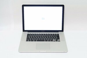 1 jpy ~Apple MacBook Pro 15 -inch Mid 2012 Core i7-3615QM 2.3GHz/4GB/HDD500GB/DVD multi /OS less / operation not yet verification [ Osaka shipping ]