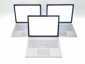 1 jpy ~[3 pcs. set / Junk ] Microsoft Surface Book 1703 Core i5-6300U 2.4GHz/8GB/SSD128GB/13 -inch /OS less [ including in a package un- possible ]