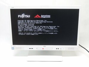 1円～FUJITSU ESPRIMO K558/T Core i5-8500T 2.1GHz/8GB/SSD256GB/DVD/23.8インチ/OS無【同梱不可】