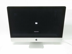 1 jpy ~Apple iMac Retina 5K 27 -inch Late 2015 Core i7-6700K 4GHz/16GB/HDD3TB+SSD121GB/OS less / operation not yet verification [ including in a package un- possible ]