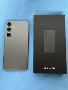 [ как новый ]Galaxy Galaxy S24 256GB вместе оплата оникс черный au версия 