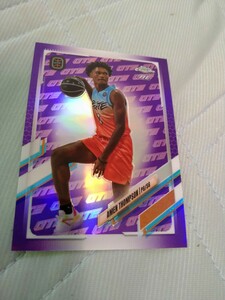 2021-22 TOPPS chrome Overtime Elite Base RC PURPLE REFRACTOR AMEN THOMPSON 255/299 299枚限定 ヒューストン・ロケッツ