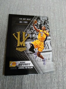 2015-16 Panini Kobe Bryant HeroVillain #8 Kobe Bryant