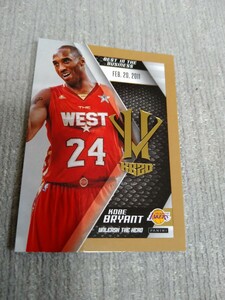 2015-16 Panini Kobe Bryant HeroVillain #16 Kobe Bryant GOLDパラレル