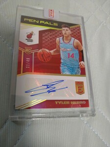 2019-20 panini elite penpals RC AUTO TYLER HERRO 11/49 49枚限定