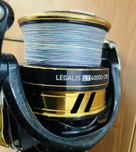 ダイワ レガリスLT4000D-CXH 回転良好 シーバス、ライトジギング、エギング等に。DAIWA LEGALIS LT 4000D-CXH_画像10