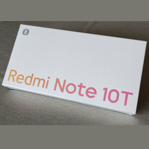 【新品・未開封】Redmi note 10T ナイトタイムブルー RAM 4GB ROM 64GB SIMフリー Xiaomi シャオミ 