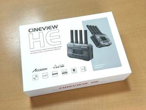 ACCSOON CineView HE HDMI&UVC 高品質映像&音声ワイヤレス伝送システム 送信機 受信機セット