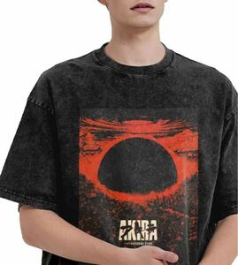 # akira アキラ 大友克洋 tee Tシャツ 映画 金田 加工