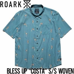 【送料無料】半袖シャツ THE ROARK REVIVAL ロアーク BLESS UP COSTA S/S WOVEN - COMFORT FIT RWJ1022-COS 日本代理店正規品 Mサイズ