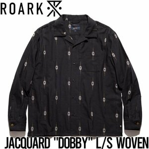 【送料無料】長袖シャツ ジャガード THE ROARK REVIVAL ロアークリバイバル JACQUARD DOBBY L/S WOVEN RLWJ1020 日本代理店正規品 Lサイズ