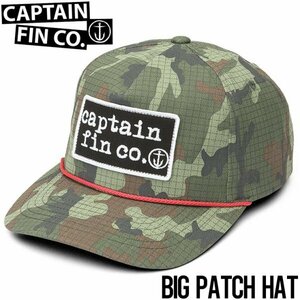 【送料無料】スナップバックキャップ 帽子 CAPTAIN FIN キャプテンフィン BIG PATCH HAT 21D5532300 ARMY CAMO 日本代理店正規品