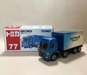 トミカ　日野　プロフィア　No.77　ミニカー　TOMICA　同梱可 HINO PROFIA (Endxrc_estm)