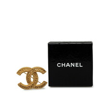 シャネル ココマーク ブローチ ゴールド メッキ レディース CHANEL 【中古】_画像5