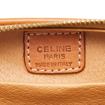 セリーヌ マカダム ポーチ コスメポーチ 小物入れ ブラウン PVC レディース CELINE 【中古】_画像7