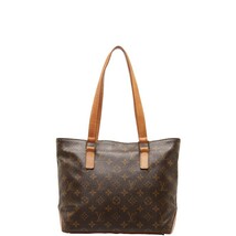 ルイ ヴィトン モノグラム カバピアノ ハンドバッグ トートバッグ M51148 ブラウン PVC レザー レディース LOUIS VUITTON 【中古】_画像1