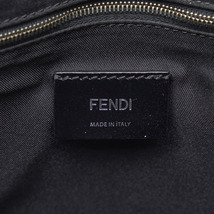 フェンディ モンスター トートバッグ ハンドバッグ 7VA367 ブルー ブラック ナイロン レザー レディース FENDI 【中古】_画像7