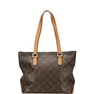 ルイ ヴィトン モノグラム カバピアノ ハンドバッグ トートバッグ M51148 ブラウン PVC レザー レディース LOUIS VUITTON 【中古】