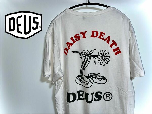 Deus デウス　DAISY DEATH tシャツ ホワイト　Ｍサイズ　レア