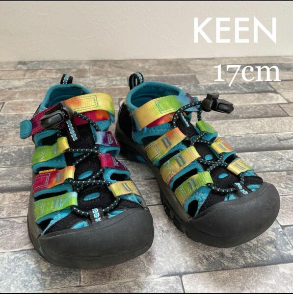 KEEN キーン キッズサンダル　アウトドア　水陸両用　17cm スポーツ KEEN サンダル スニーカー キーン