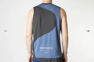 JONIO着 UNDERCOVER アンダーカバー NIKE ナイキ GYAKUSOU 14SS DRI-FIT ノースリーブ Tシャツ タンクトップ S 