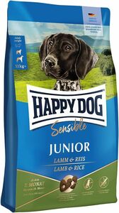 1kg HAPPY DOG ( happy собака ) Junior Ram & рис -.. контейнер уход . собака для средний собака большой собака gru тонн свободный нет 