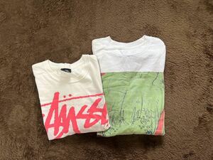 T-shirt 2枚セット　stussy、adidas。