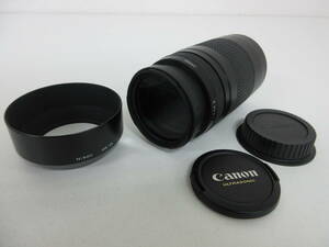 中古 レンズ CANON キャノン ZOOM LENＳ EF 75-300mm 1:4-5.6 Ⅱ ※動作未確認 ／A