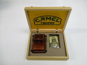 中古 ライター Zippo ジッポー CAMEL TROPHY SABAH-MALAYSIA ’93 Limited Edition 木箱付 喫煙具 現状品 No.631 ※動作未確認 ／B