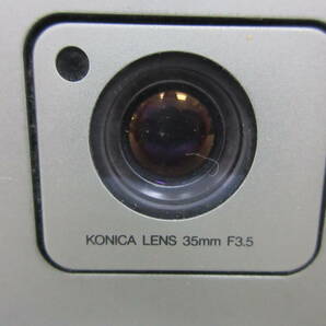 中古 カメラ Konica コニカ BiG mini ビッグミニ BM-201 フィルムカメラ ※通電のみ確認済 ／Fの画像2