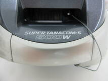 中古 リール 2点 / Daiwa SUPER TANACOM-S 500W スーパータナコンS + ダイワ スーパータナセンサーX 400Ci / 釣具 ※動作未確認 ／ね_画像5