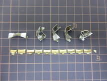 中古 ロレックス ROLEX パーツ フラッシュフィット 455B 金色 銀色 混合 ジャンク 交換部品 時計 メンテナンス 総重量 約6.2g 16点 ／星49_画像1