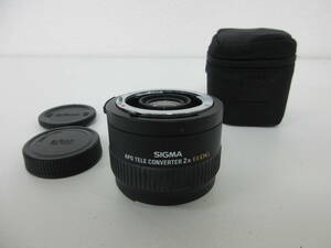  used tere navy blue SIGMA Sigma APO TELE CONVERTER 2X EX DG * operation not yet verification |.