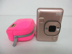  used camera FUJIFILM Fuji film Cheki instax mini LiPlay instant camera * electrification only verification settled |.